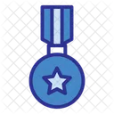 Medalha estrela  Ícone