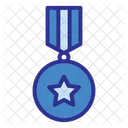 Medalha estrela  Ícone