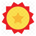 Medalha estrela  Ícone