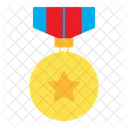 Medalha estrela  Ícone