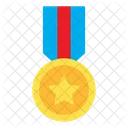 Medalha estrela  Ícone