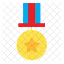 Medalha estrela  Ícone