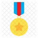 Medalha estrela  Ícone