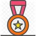 Medalha estrela  Ícone