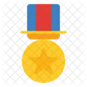 Medalha estrela  Icon