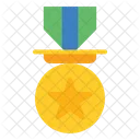 Medalha estrela  Icon