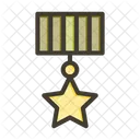 Medalha estrela  Ícone