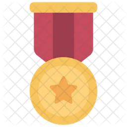 Medalha número um  Ícone