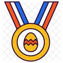 Ovo Medalha Pascoa Ícone