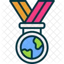 Medalha da terra  Ícone