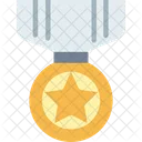 Badgev Medalla Insignia Icono