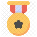 Premio Oro Medalla Icono