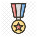 Premio Ganador Insignia Icono