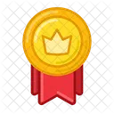 Corona Medalla Premio Icon