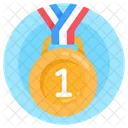 Honor Medalla De 1 Er Puesto Recompensa Icon