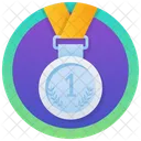 Medalla De Bronce Medalla De Numeracion Medalla De Oro Icon
