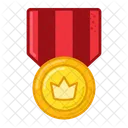 Corona Medalla Premio Icon