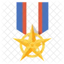 Medalla De Oro Premio Insignia Icon