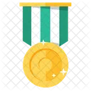 Medalla De Oro Oro Medalla Icon