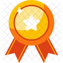 Medalla De Oro Minima Icon