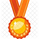 Ganador Medalla De Oro Icon