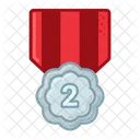 Plata Medalla Premio Icono