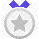 Medalla Plata Icon