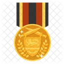 Medalla De Vencedor Logro Premio Icon