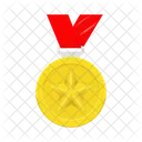 Insignia Medalla Estrella Icon