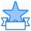 Estrella Insignia Recompensa Icon