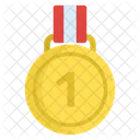 Medalla Insignia De Ganador 1 Posicion Icono