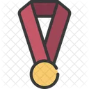 Medalla Larga Medalla Insignia Icono