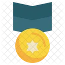 Premio medalla recompensa  Icon