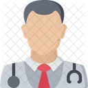Medecin Homme Soins De Sante Icône