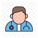 Docteur Homme Avatar Icône