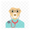 Medecin Homme Professionnel Icône