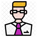 Docteur Avatar Homme Icône