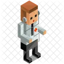 Docteur Homme Avatar Icône