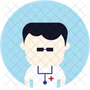 Docteur Homme Avatar Icône