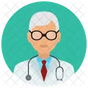 Docteur Homme Avatar Icône