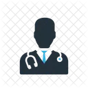 Homme Docteur Avatar Icône