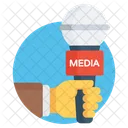 Media Mic Microphone Media Icon