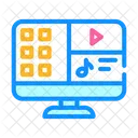 Media Files Computer Icon