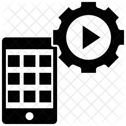 Media Application Setting  Icon