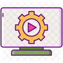 Automation Media Setting Video Setting Icon
