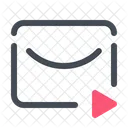 Play Media Mail Icon
