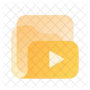 Video Files Recordings Icon
