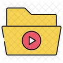 Cinema Folder Cinema File Media Folder Icon