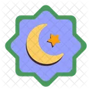 Media Luna Luna Noche Icon