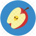 Apple Frutas Saludable Icono